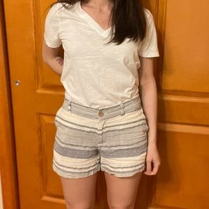Artisan NY Striped Shorts (Size 2)